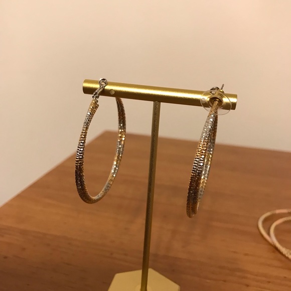 Fashion Hoops Earrings - Picture 2 of 5